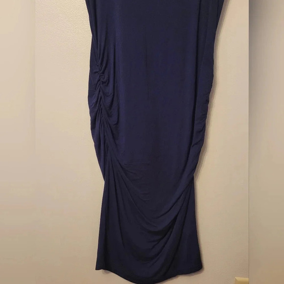 Women's blue maternity dress Venus large - Picture 3 of 4
